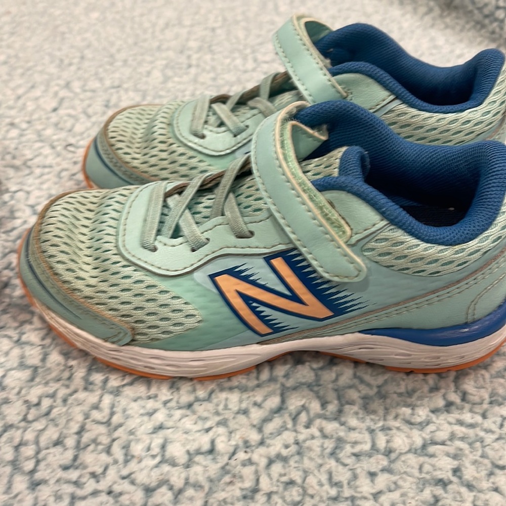 New Balance toddler sneakers.